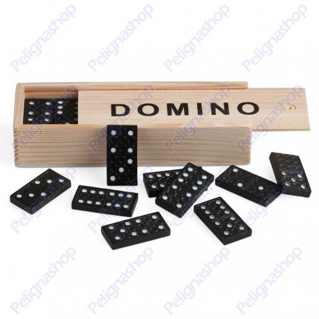 Juego Domino Black in legno