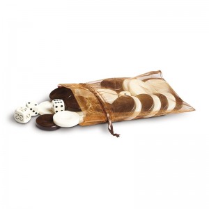 Backgammon Juego completo di pedine e dadi JU00349 Backgammon Juego completo di pedine e dadi JU00349