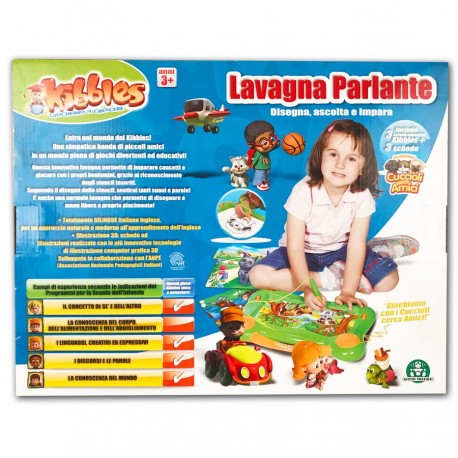 Lavagna Parlante CUCCIOLI CERCA AMICI disegna ascolta e impara GIOCHI PREZIOSI