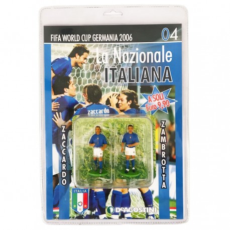 Modellini Calciatori Nazionale Italiana - World Cup Germania DE AGOSTINI