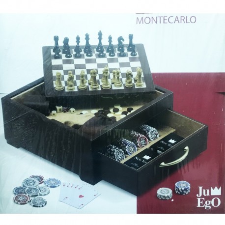 Juego Montecarlo - Scacchi Fiches Carte da Gioco Dadi