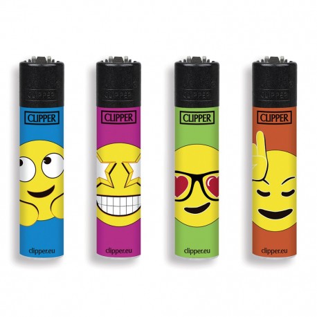 Clipper Micro EMOJI ROCKS 2 M - 4 Accendini