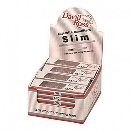 David Ross Microbocchini Slim 5mm - Box da 24 Blister da 10