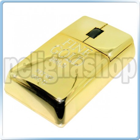 Gold Bar Mouse USB a forma di lingotto d'oro