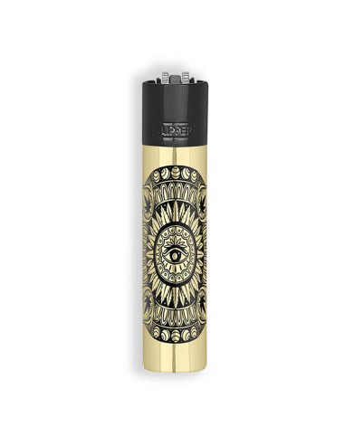 Accendino Clipper Large Metal WEED...