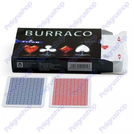 Confezione con 2 mazzi di carte Juego Burraco