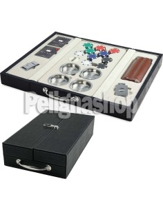 JUEGO Valigetta ecopelle MULTI SET MIAMI BLACK