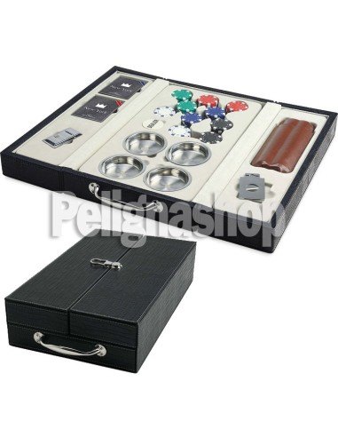 JUEGO Valigetta ecopelle MULTI SET MIAMI BLACK