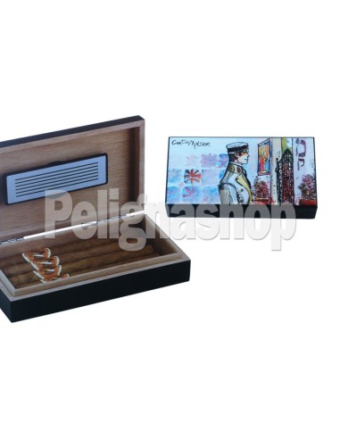 CORTO MALTESE Humidor Travel Andalusia umidificatore