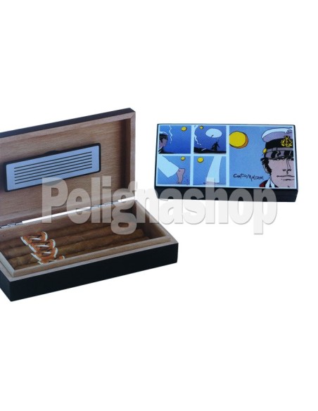 CORTO MALTESE Humidor Travel Riquadri umidificatore