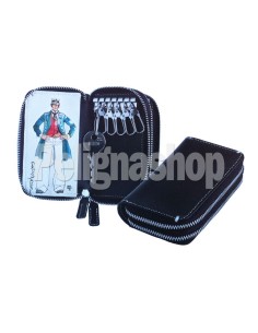 CORTO MALTESE Portachiavi PARIGI in Pelle