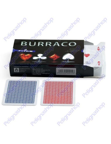 Confezione con 2 mazzi di carte Juego Burraco
