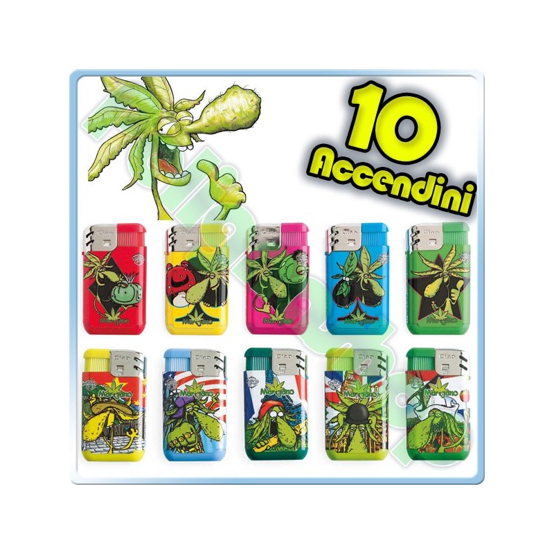 10 Accendini Ciao MARIJANO & Friends On Tour PIEZO