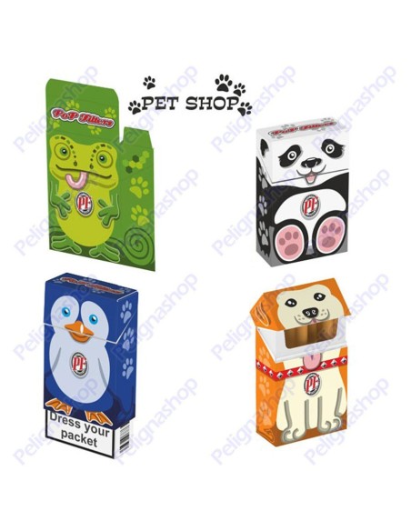 Copri Pacchetto Pop Filter Pet Shop in cartoncino