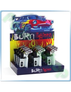 Chilling Time BURN LIGHTER piezo con proteggi fiamma