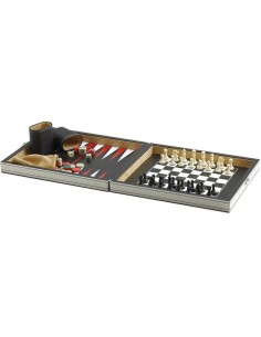 Juego Tavoliere Scacchi e Backgammon IMPERIA