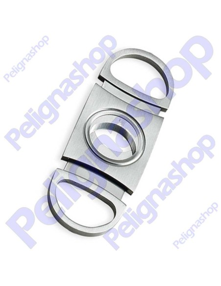 Egoist Tagliasigari Cutter Grey bilama in metallo modello 4