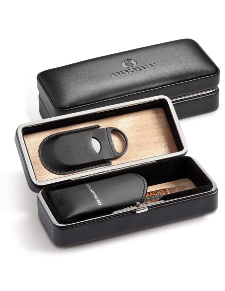 Egoist Travel Box 3 - Portasigari da viaggio con cutter