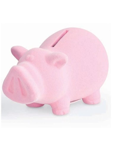 Salvadanaio Porcellino Piccolo maialino PINK Chilling Time