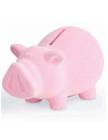 Salvadanaio Porcellino Piccolo maialino PINK Chilling Time