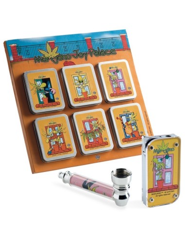 Smoking Set Marijano's Joy Palace - Pipetta e accendino