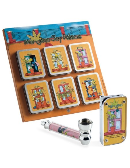 Smoking Set Marijano's Joy Palace - Pipetta e accendino