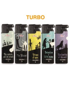Ciao Turbo LARGE PAPERBACKS - Box da 50 Accendini