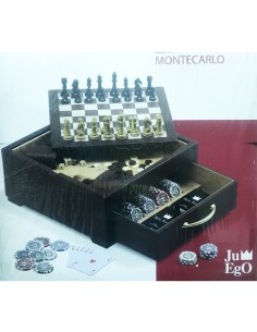 Juego Montecarlo - Scacchi Fiches Carte da Gioco Dadi
