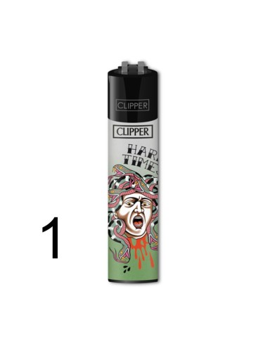 Accendino Clipper Large Fantasia HARD LOVE - Accendini Clipper Sfusi