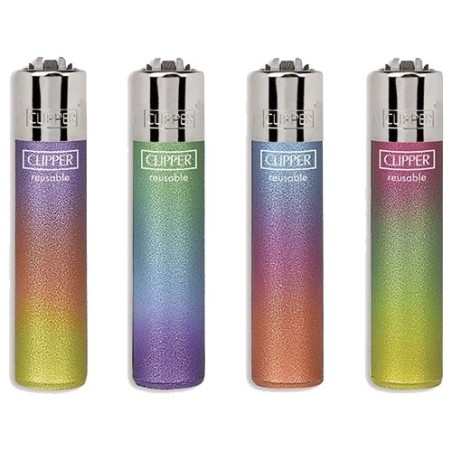 Clipper Large Painted 8 - Serie 3 - 4 Accendini