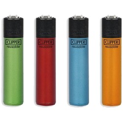 Clipper Large Painted 9 - Serie 3 - 4 Accendini