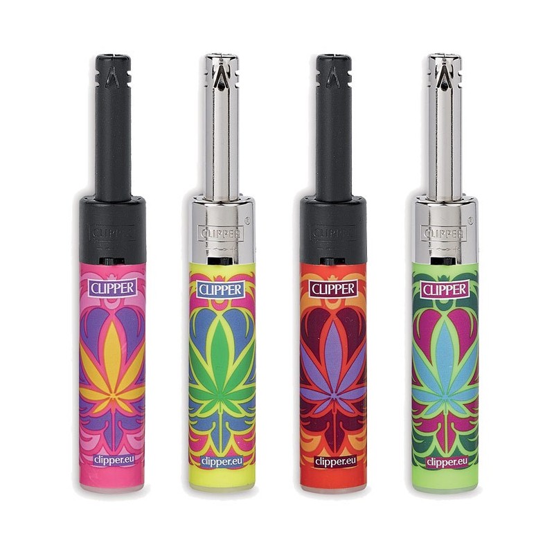 Clipper Mini tube Leaves 9 - 4 Accendini