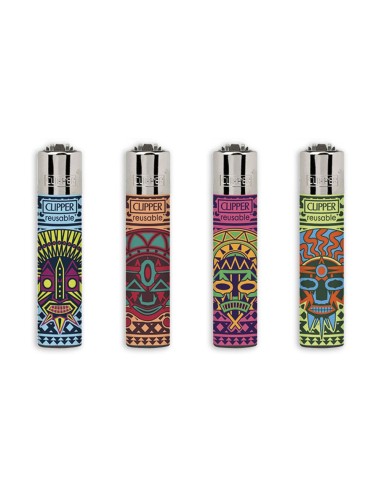 Clipper Micro TRIBAL DAYS Serie 2 - 4 Accendini