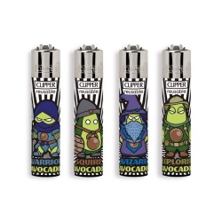 Clipper Large Fantasia AVOCADOS LEGEND - 4 Accendini