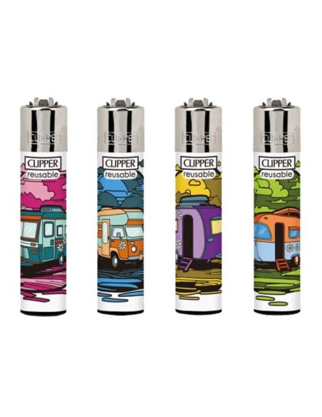 Clipper Large Fantasia HIPPIE VAN - 4 Accendini
