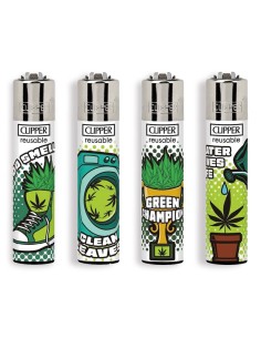 Clipper Large Fantasia WEED STATUS - 4 Accendini