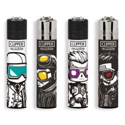 Clipper Large Fantasia BIG HEADS - 4 Accendini