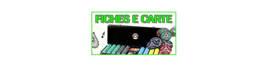 Fiches, carte e accessori