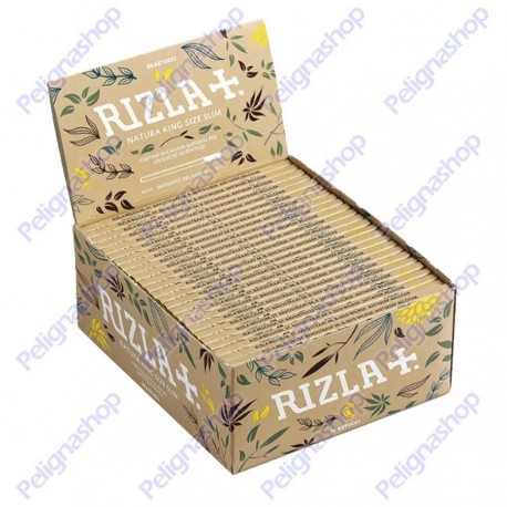 Cartine Rizla Silver Argento Lunghe KING SIZE slim 50 libretti 1 Box