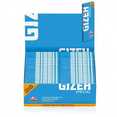 Box da 50 Libretti Cartine Gizeh Verdi Extra Slim Corte