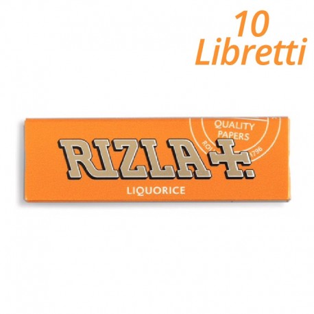 500 Cartine RIZLA BLU Corte 10 Libretti Sfusi