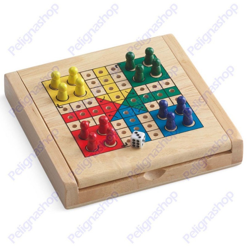 Juego Mini Travel Game Wood 5 giochi in legno